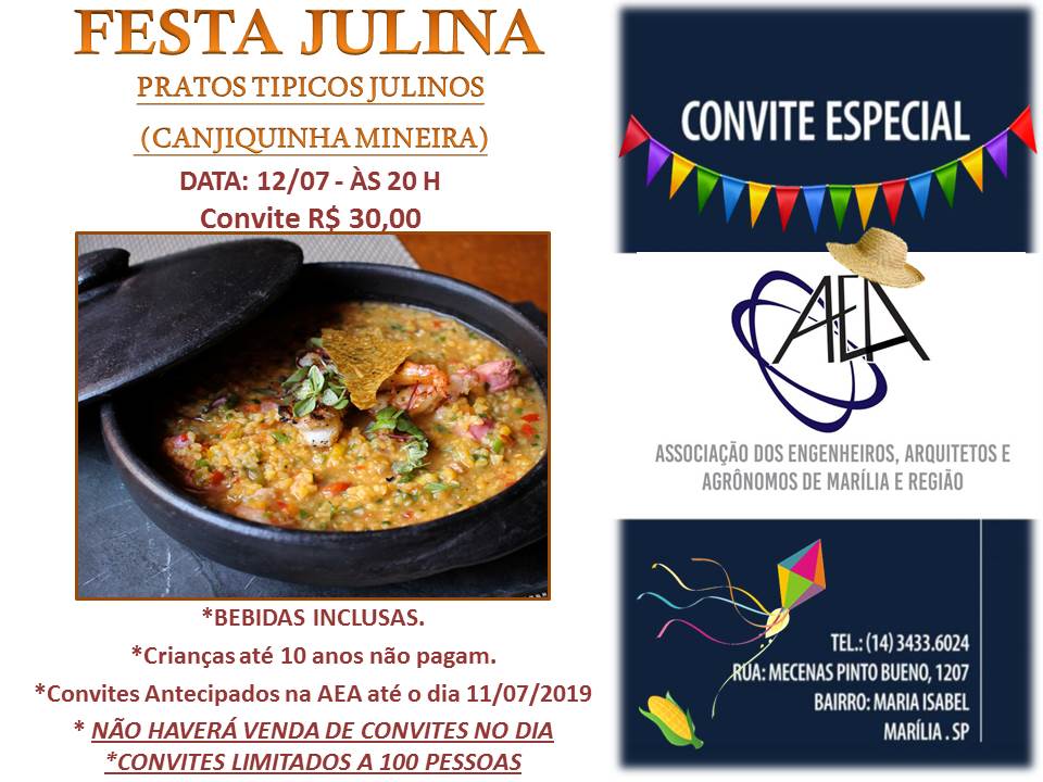 FESTA JULINA DIA 12/07