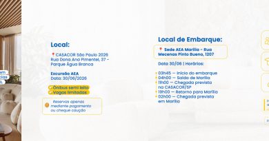 AEA Marília organiza visita técnica para a CASACOR São Paulo 2026