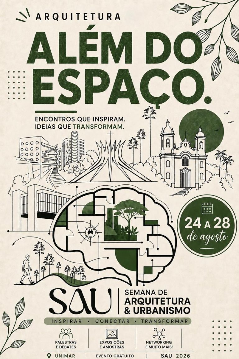 Unimar realiza a Semana de Arquitetura e Urbanismo SAU 2026 com foco em inovação e espaço