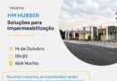 AEA Marília realiza palestra gratuita sobre soluções para impermeabilização dia 14